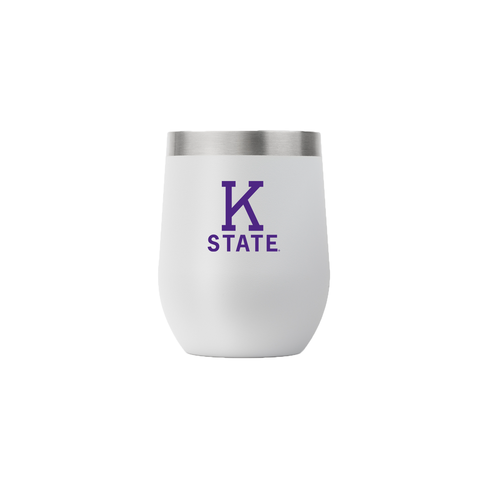 Kansas State College Vault 12oz Stemless Tumbler