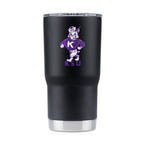 Kansas State College Vault 20oz "Wildcats" Tumbler