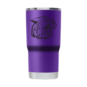 Kansas State College Vault 20oz Purple Tumbler