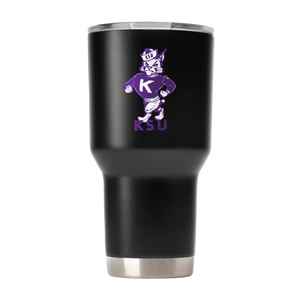 Kansas State College Vault 30oz "Wildcats" Tumbler