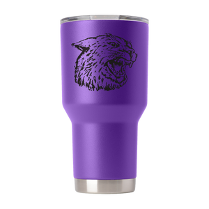 Kansas State College Vault 30oz Purple Tumbler