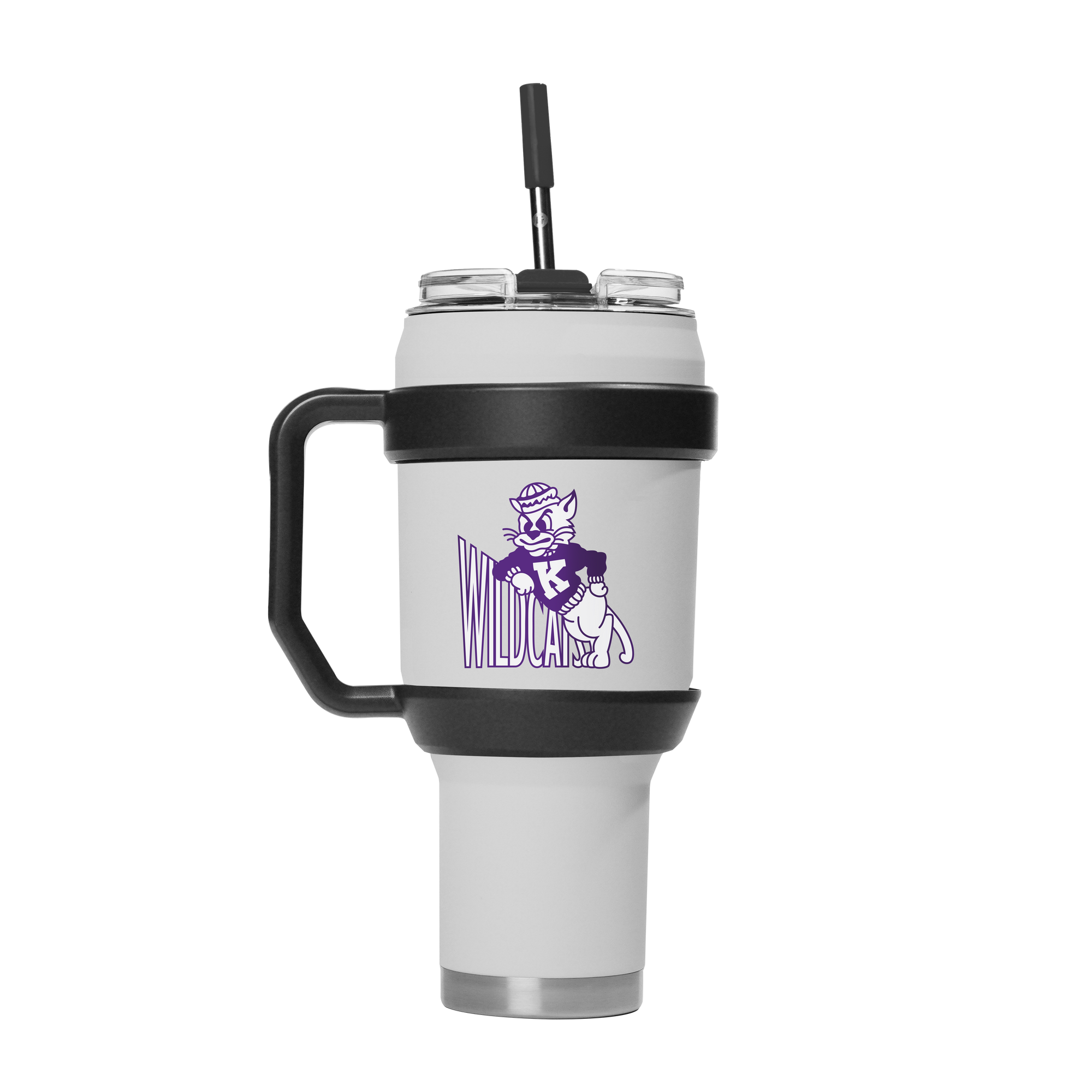 Kansas State College Vault 40oz Stainless Steel Tumbler