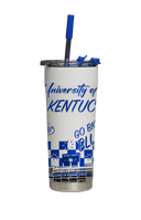 Kentucky Straw Tumbler Campus Icons