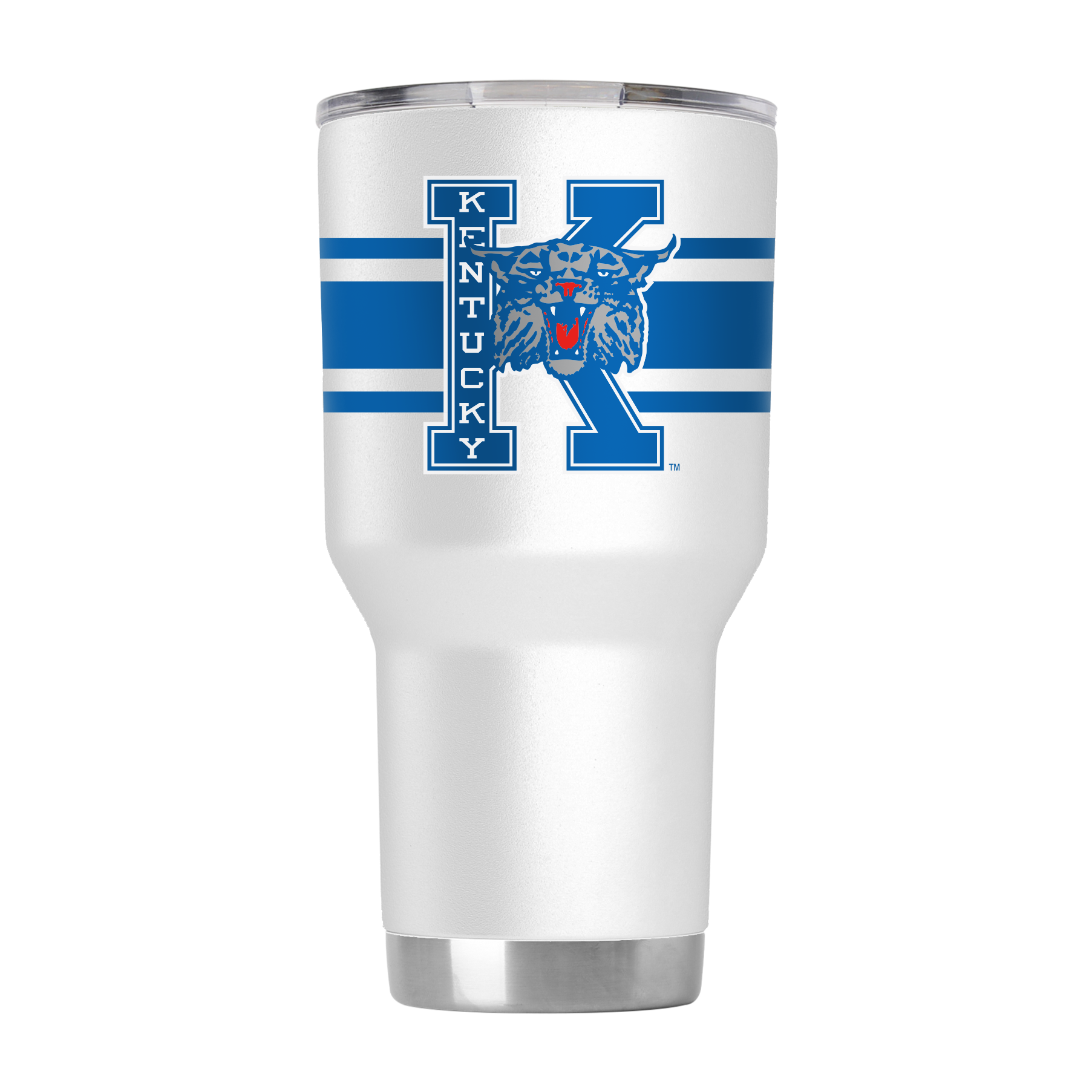 Kentucky College Vault 30oz White Tumbler