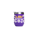 LSU 12oz Stemless Tumbler Retro Floral