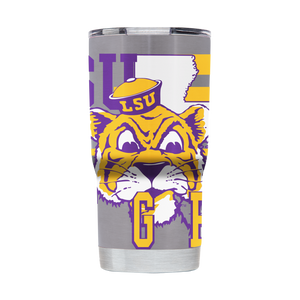 LSU College Vault 20oz Stainless Steel Tumbler