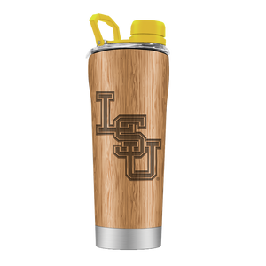 LSU Baseball  Bat Stainless Steel Shaker