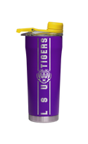 LSU Laser Etched Stainless Steel Shaker Bottle
