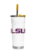 LSU ProGloss Straw Tumbler