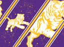 LSU College Vault Splatter Straw Tumbler