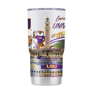 LSU 20oz Campus Icons Tumbler