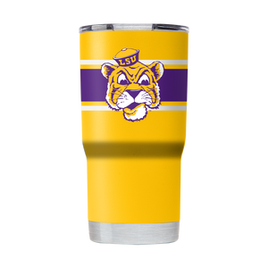 LSU College Vault 20oz Yellow Tumbler