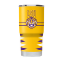 LSU 20oz Tumbler Retro Diamond Cut