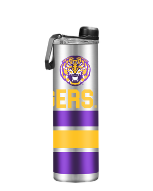 LSU 22oz B Stainless Steel Bottle