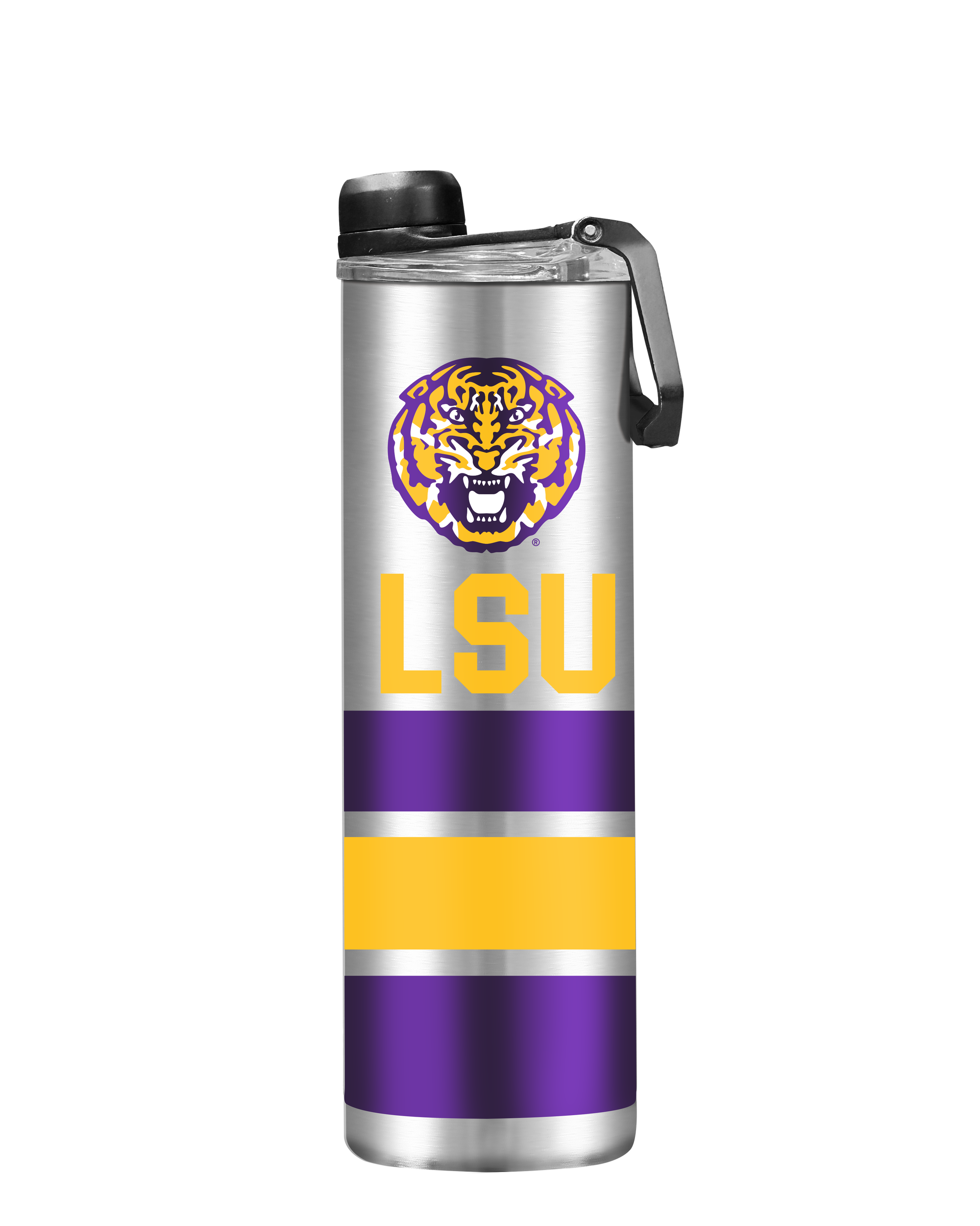 LSU 22oz B Stainless Steel Bottle