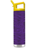 LSU 22oz Purple Bottle