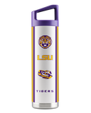LSU 22oz White Bottle