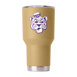 LSU College Vault 30oz Gold Tumbler