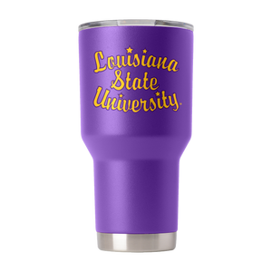 LSU College Vault 30oz "LSU" Tumbler