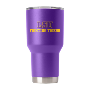 LSU College Vault 30oz "Fighting Tigers" Tumbler