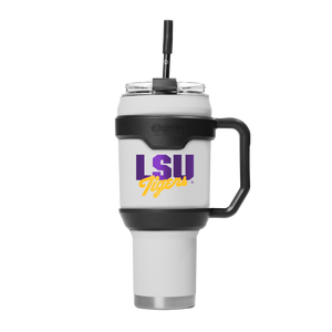 LSU 40oz Stainless Steel Tumbler - College Vault