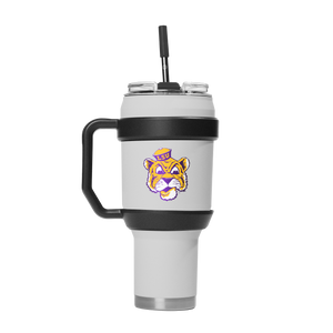 LSU 40oz Stainless Steel Tumbler - College Vault