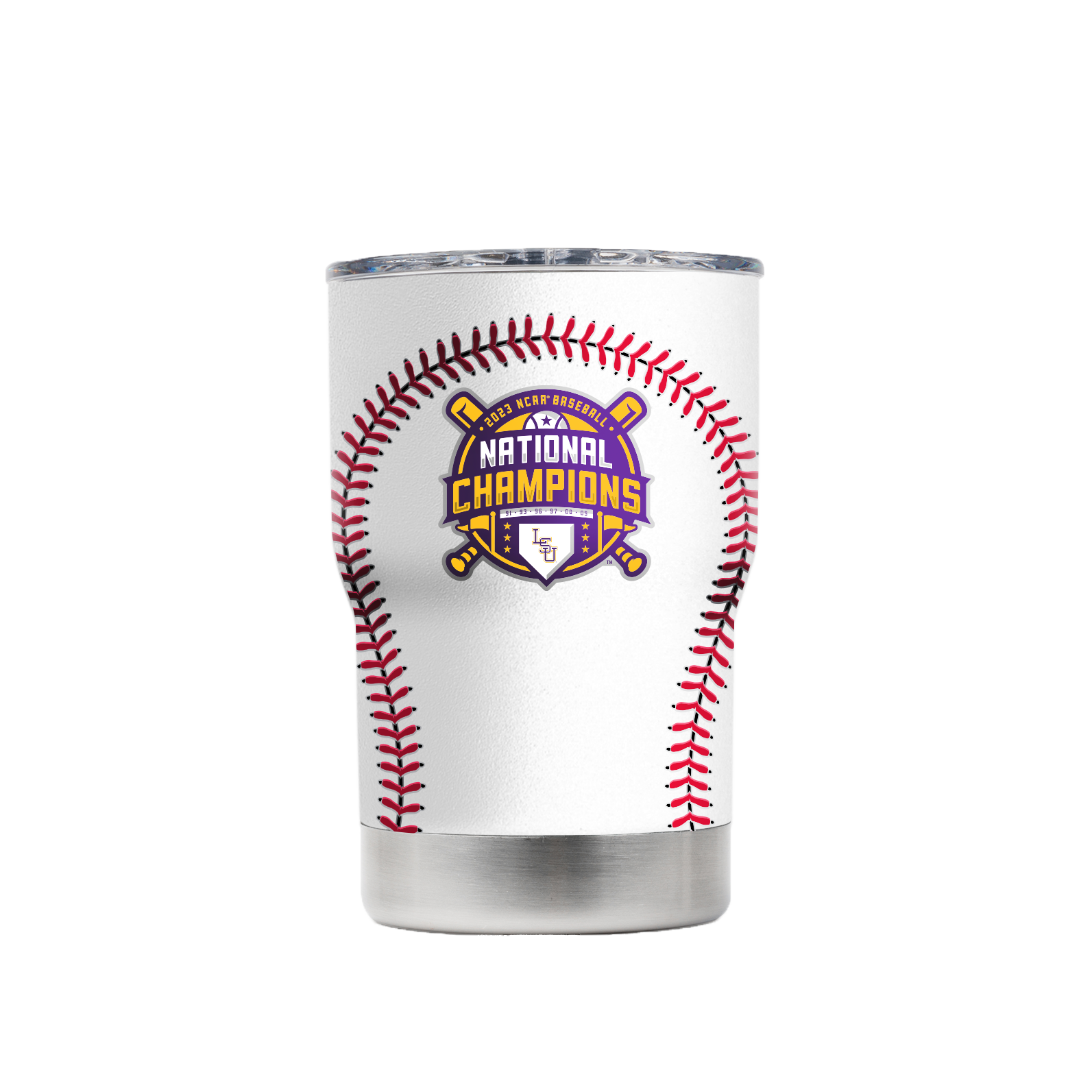 LSU “Lucky” Tigers Tumbler - Powder Coated - 365 Gameday