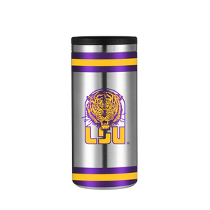 LSU Vault Collection Stainless Steel Skinny Can Koozie