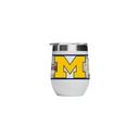 Michigan 12oz Stemless Tumbler Campus Icons