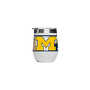 Michigan 12oz Stemless Tumbler Campus Icons