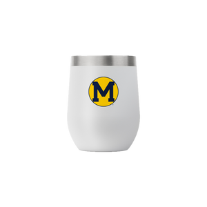 Michigan College Vault 12oz Stemless Tumbler