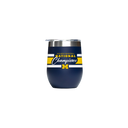 Michigan 2026 National Champs 12oz Stemless Tumbler Navy