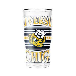 Michigan 16oz 2-Pack Glass Tumblers