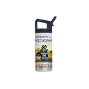 Michigan 16oz Youth Campus Icons Bottle