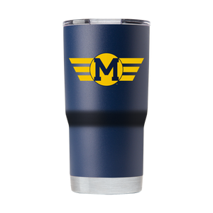 Michigan College Vault 20oz "M" Tumbler