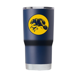 Michigan College Vault 20oz "Circle Wolverine" Tumbler