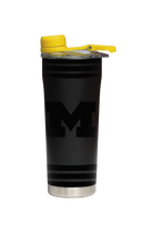 Michigan Matte Black Stainless Steel Shaker Bottle