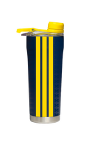 Michigan "M" Wrap Stainless Steel Shaker Bottle
