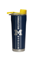Michigan Laser Etched Stainless Steel Shaker Bottle