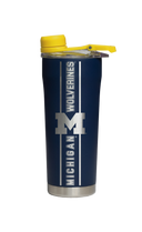Michigan Laser Etched Stainless Steel Shaker Bottle