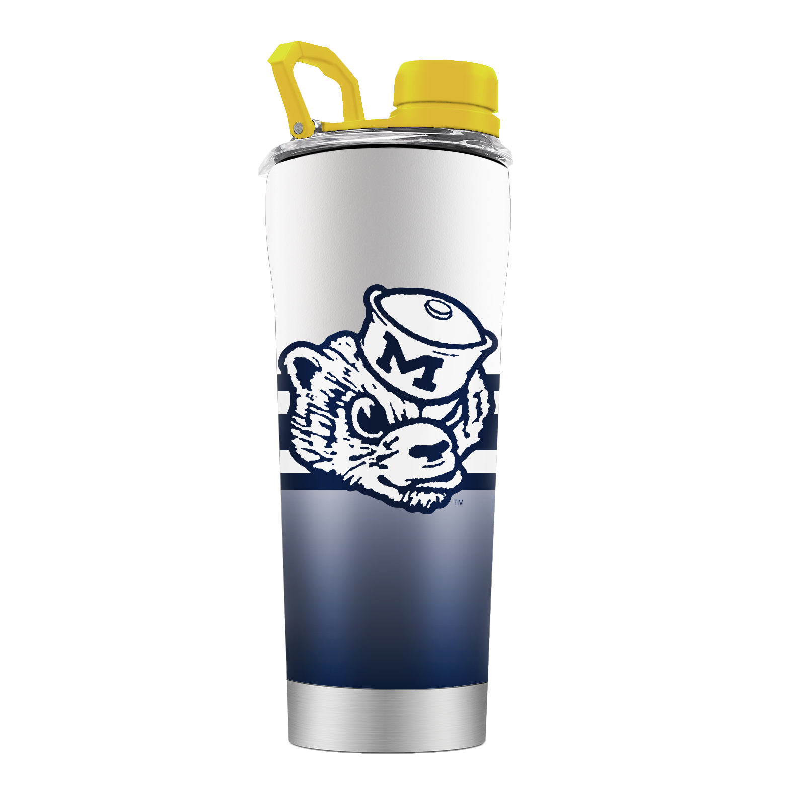 Michigan College Vault Stainless Steel Shaker