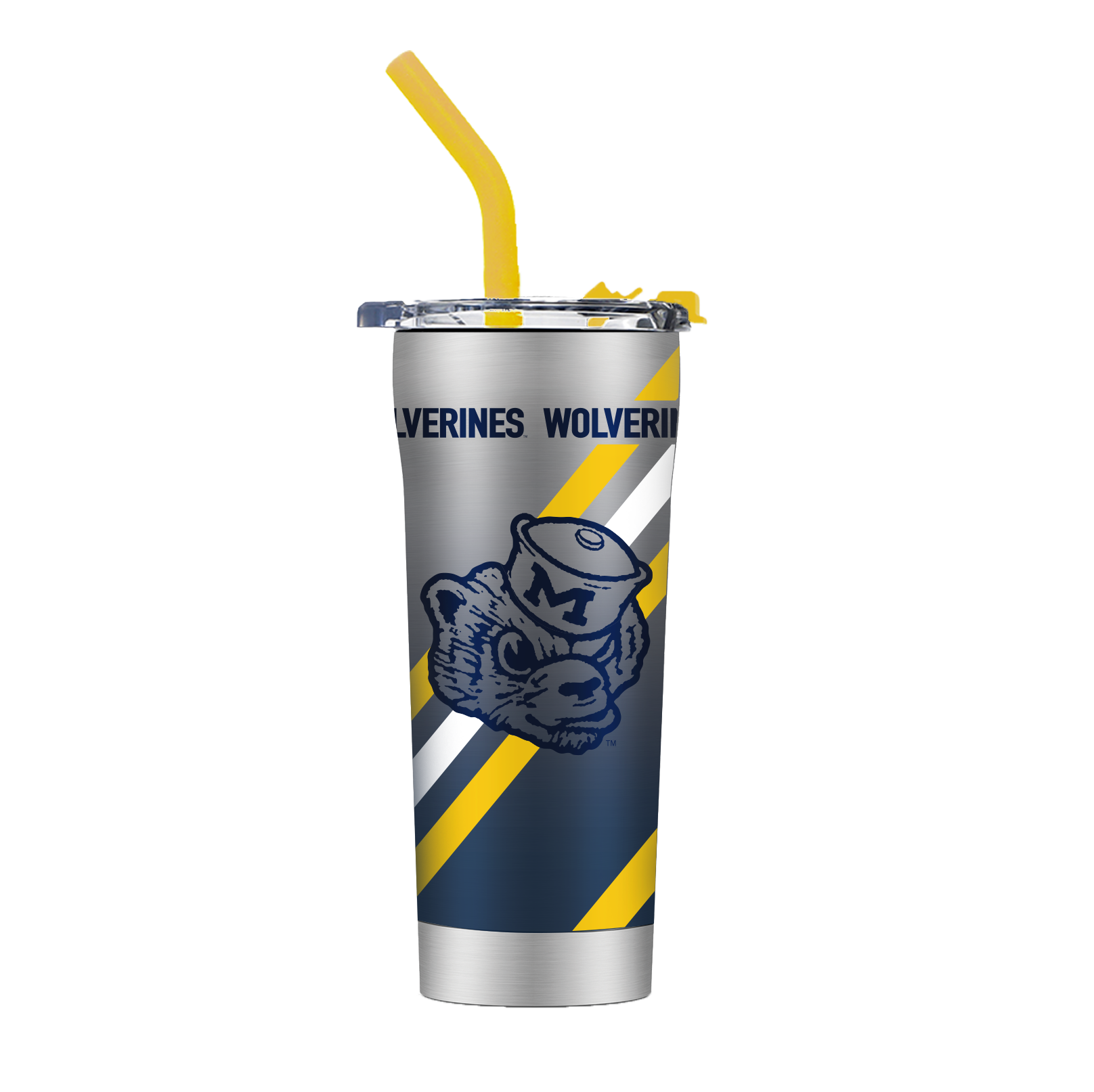 Michigan College Vault Straw Tumbler