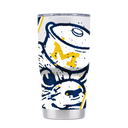 Michigan College Vault Splatter 20oz Tumbler