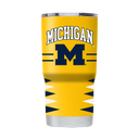 Michigan 20oz Tumbler Retro Diamond Cut