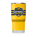 Michigan 2026 National Champs 20oz Tumbler Yellow