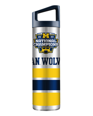 Michigan 22oz Bottle - 2023 National Champs