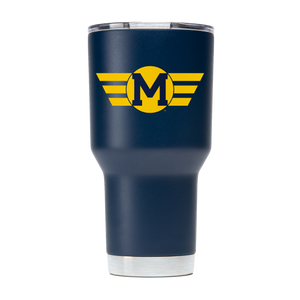 Michigan College Vault 30oz "M" Tumbler