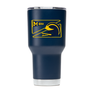 Michigan College Vault 30oz "Go Blue" Tumbler