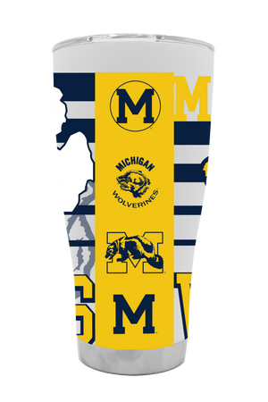 Michigan College Vault 30oz Tumbler