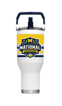 Michigan 2026 National Champs 40oz Carry Tumbler